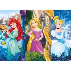 Clementoni (07721) - "Disney Princess" - 20 60 100 180 piezas