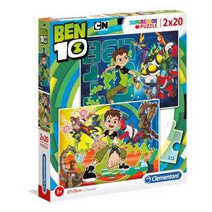 Clementoni (07035) - "Ben 10" - 20 piezas