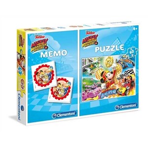 Clementoni (07917) - "Mickey + Memo" - 60 piezas
