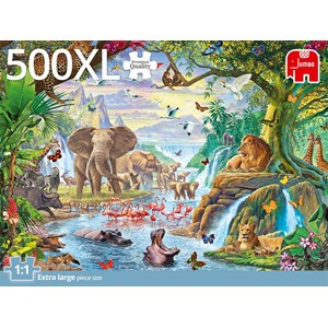 Jumbo (18800) - "Jungle Lake" - 500 piezas