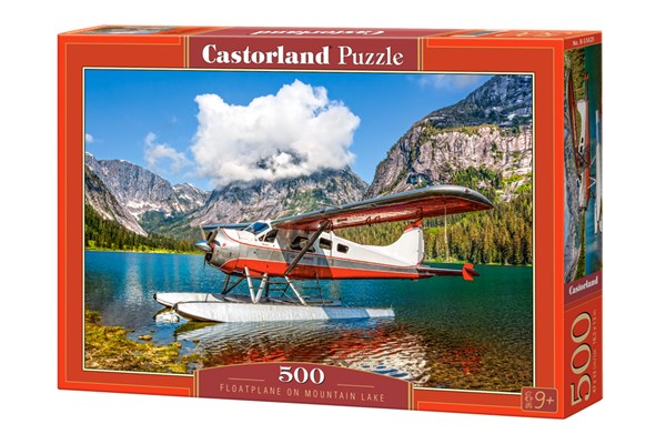 Castorland (B-53025) - "Floatplane on Mountain Lake" - 500 piezas
