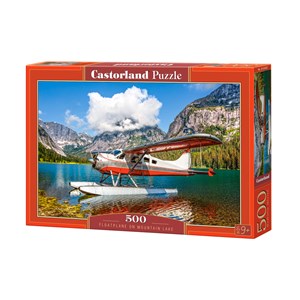 Castorland (B-53025) - "Floatplane on Mountain Lake" - 500 piezas