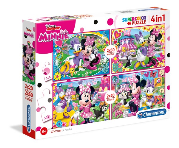Clementoni (07615) - "Minnie" - 20 60 piezas