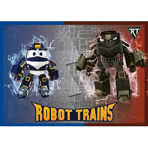 Ravensburger (09787) - "Robot Trains" - 125 piezas