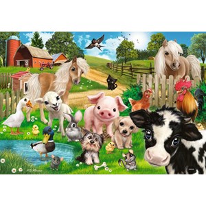Ravensburger (07830) - "Farm Animals" - 24 piezas