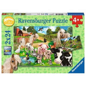 Ravensburger (07830) - "Farm Animals" - 24 piezas