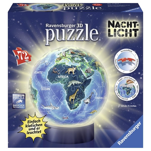 Ravensburger (11844) - "World" - 72 piezas