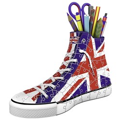 Ravensburger (11222) - "Sneaker Union Jack" - 108 piezas