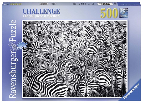 Ravensburger (14807) - "Zebra" - 500 piezas
