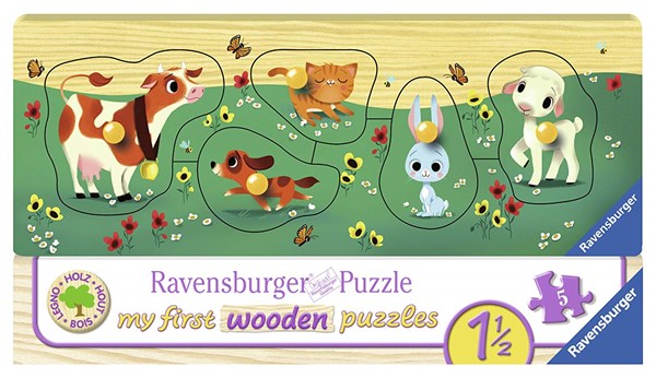 Ravensburger (03235) - "Farm Animals" - 5 piezas