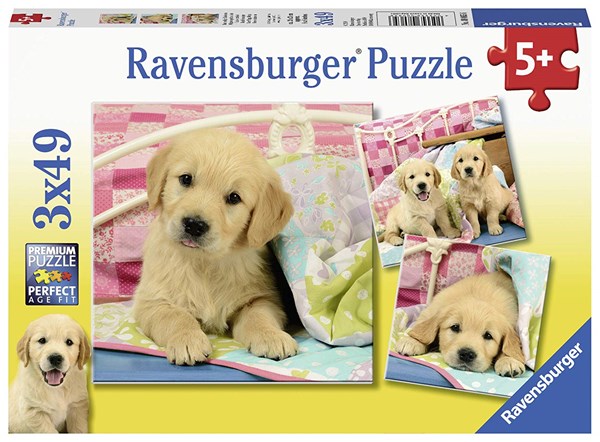 Ravensburger (08065) - "Puppies" - 49 piezas