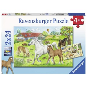 Ravensburger (07833) - "Horses" - 24 piezas
