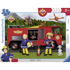 Ravensburger (06169) - "Fireman Sam" - 8 piezas
