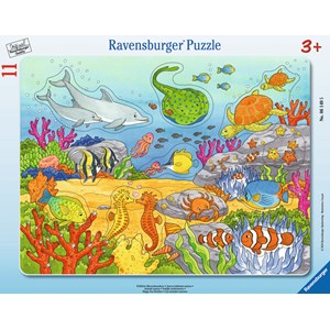 Ravensburger (06149) - "Merry Sea Creatures" - 11 piezas