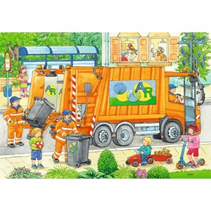 Ravensburger (07617) - "Garbage Disposal & Sweeper" - 12 piezas