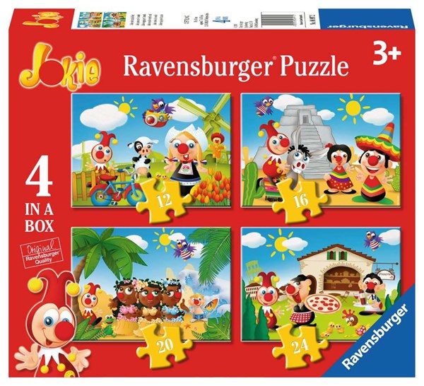 Ravensburger (06997) - "Jokie" - 12 16 20 24 piezas
