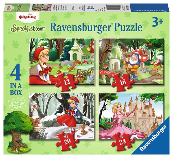 Ravensburger (06945) - "Enchanting Fairytale Forest" - 12 16 20 24 piezas