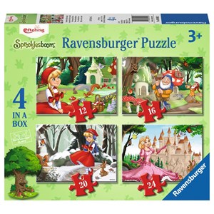 Ravensburger (06945) - "Enchanting Fairytale Forest" - 12 16 20 24 piezas