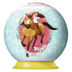 Ravensburger (11143) - "Spirit Riding Free" - 72 piezas