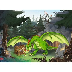 Ravensburger (06939) - "On the Way in the Fairytale Forest" - 12 16 20 24 piezas