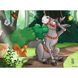 Ravensburger (06939) - "On the Way in the Fairytale Forest" - 12 16 20 24 piezas