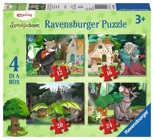 Ravensburger (06939) - "On the Way in the Fairytale Forest" - 12 16 20 24 piezas