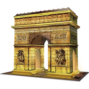 Ravensburger (12522) - "Arch of Triumph at Night" - 216 piezas
