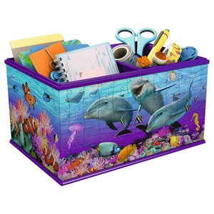 Ravensburger (12115) - "Storage Box, Underwater World" - 216 piezas
