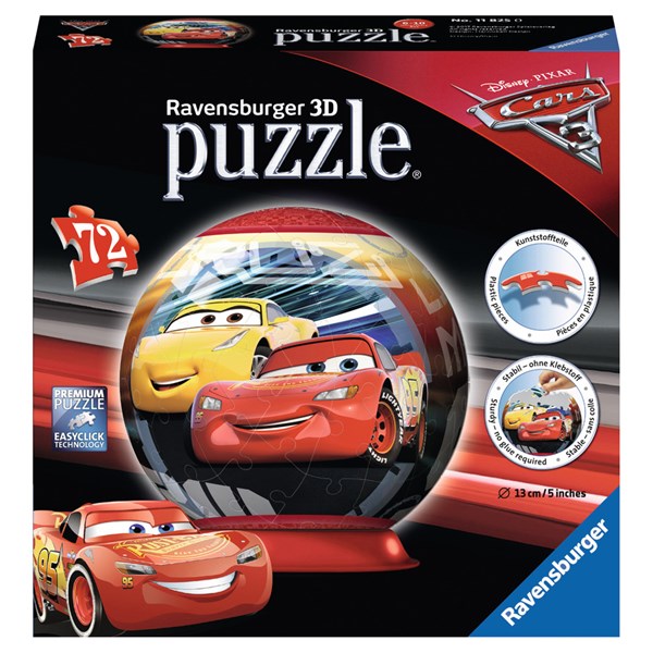 Ravensburger (11825) - "Cars 3" - 72 piezas