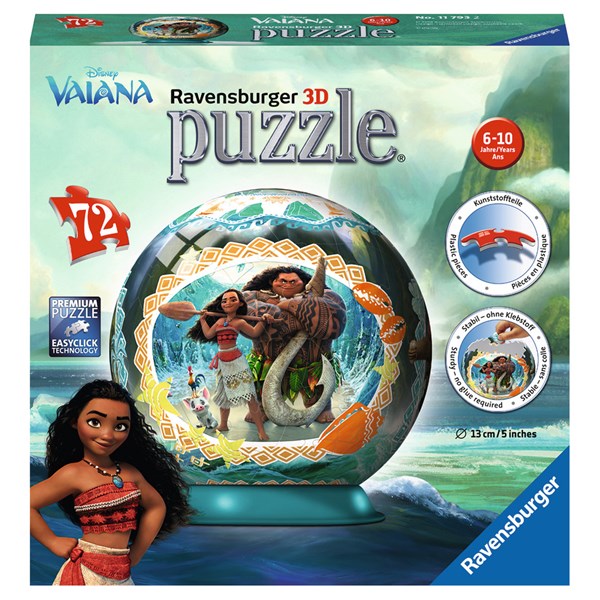 Ravensburger (11793) - "Vaiana" - 72 piezas