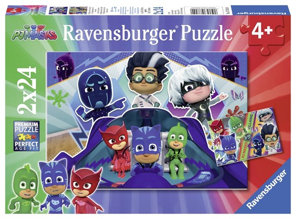 Ravensburger (07824) - "PJ Masks" - 24 piezas