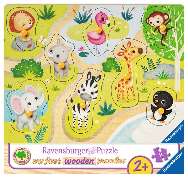 Ravensburger (03687) - "In the Zoo" - 8 piezas
