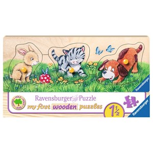 Ravensburger (03203) - "My First Wooden Puzzles" - 3 piezas
