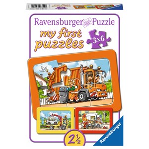 Ravensburger (06944) - "Vehicles" - 6 piezas