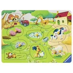 Ravensburger (03683) - "Farm Animals" - 9 piezas