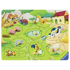 Ravensburger (03683) - "Farm Animals" - 9 piezas