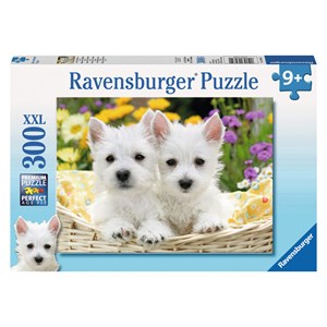 Ravensburger (13074) - "West Highland White Terriers" - 300 piezas