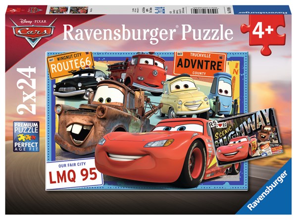 Ravensburger (07819) - "Cars" - 24 piezas