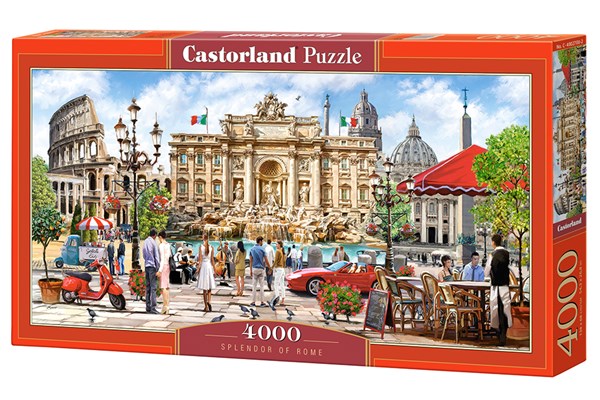 Castorland (C-400270) - "Splendor of Rome" - 4000 piezas