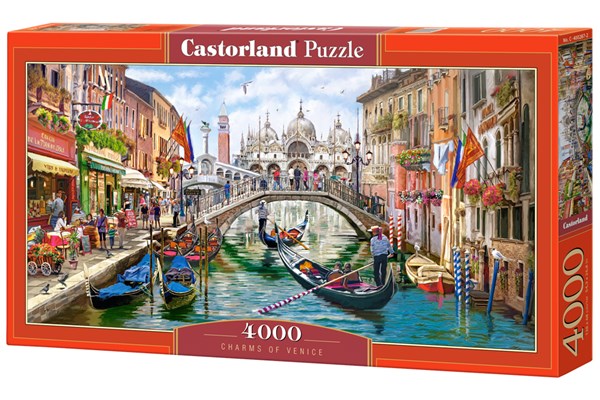 Castorland (C-400287) - "Charms of Venice" - 4000 piezas