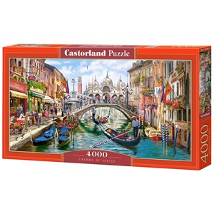 Castorland (C-400287) - "Charms of Venice" - 4000 piezas