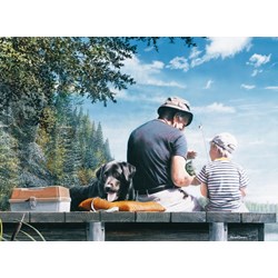 Ravensburger (13176) - "Fishing" - 300 piezas