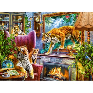 Castorland (C-300556) - "Tigers Comming to Life" - 3000 piezas