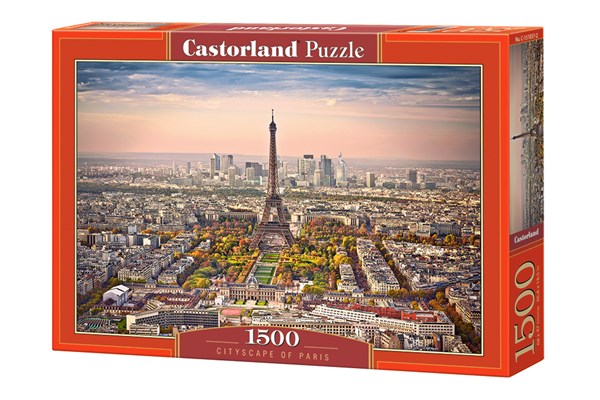 Castorland (C-151837) - "Cityscape of Paris" - 1500 piezas