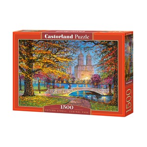 Castorland (C-151844) - "Autumn Stroll, Central Park" - 1500 piezas