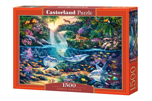 Castorland (C-151875) - "Jungle Paradise" - 1500 piezas