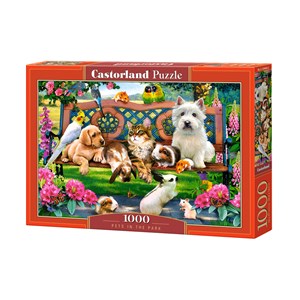Castorland (C-104406) - "Pets in the Park" - 1000 piezas