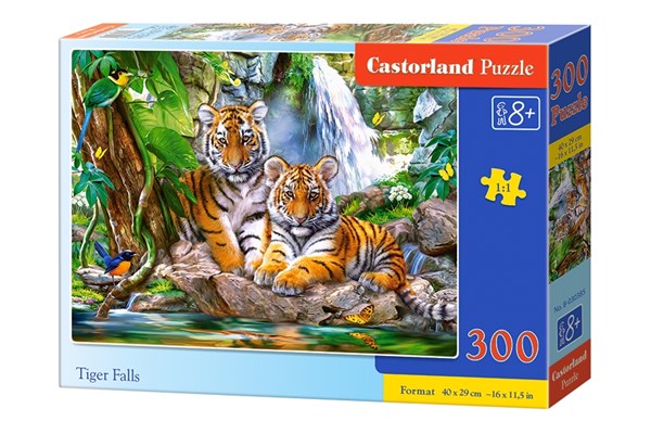 Castorland (B-030385) - "Tiger Falls" - 300 piezas