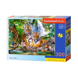 Castorland (B-030385) - "Tiger Falls" - 300 piezas