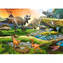 Castorland (B-111084) - "World of Dinosaurs" - 100 piezas